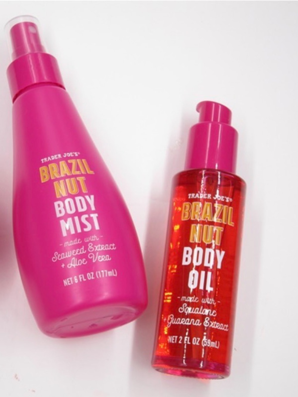 Brazil Nut Body Mist & Body Oil Duo